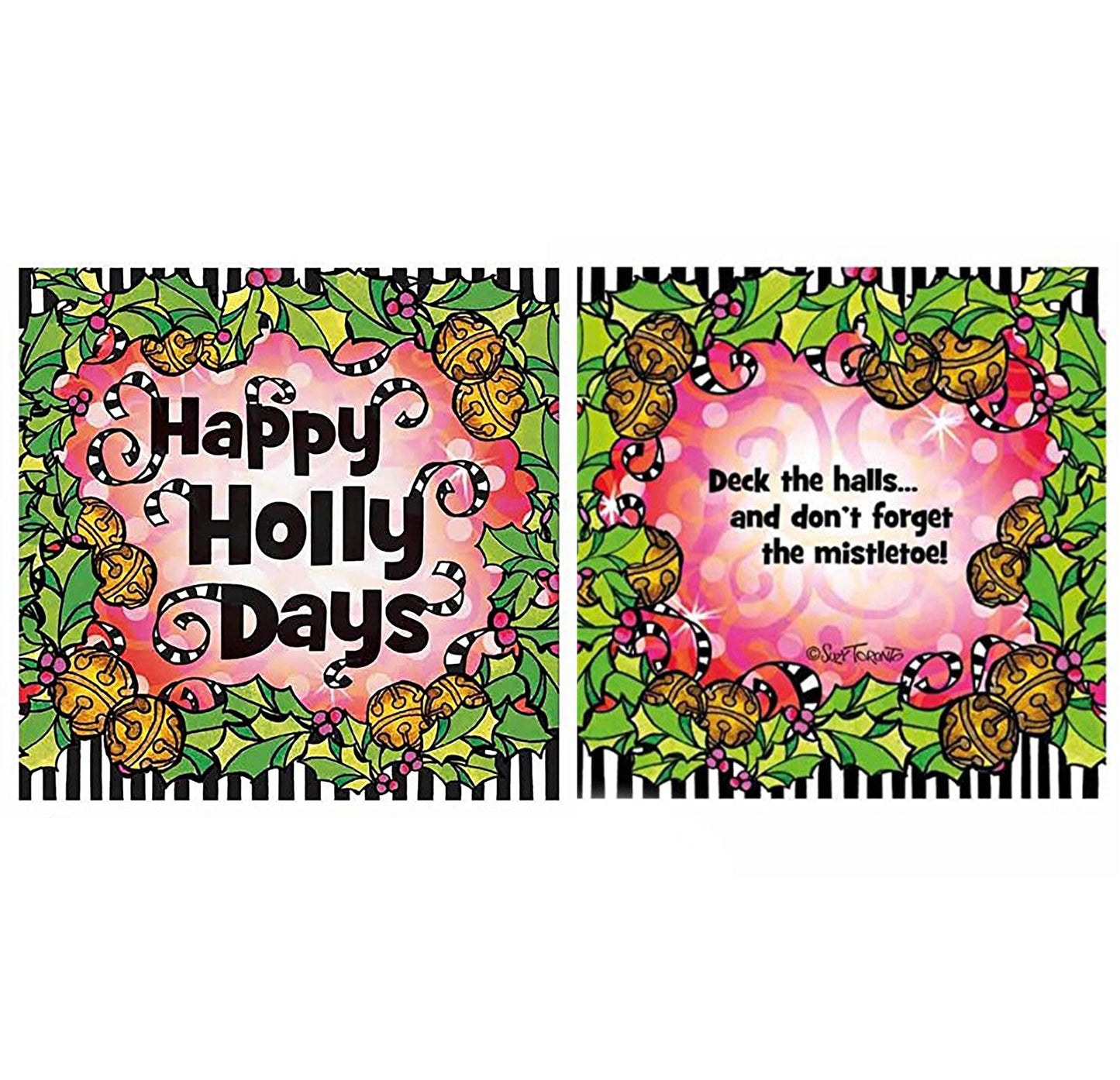 Happy Holly Days Holiday Cocktail Napkins 20 ct.