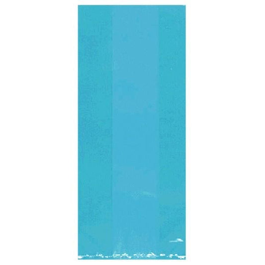 Small Cello Treat Bags - Caribbean Blue