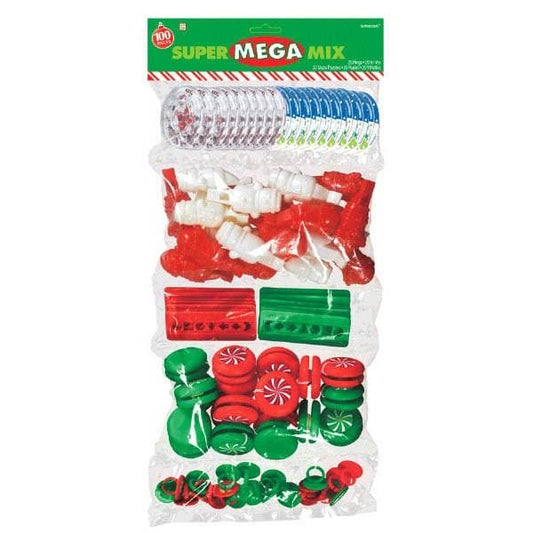 Christmas Super Mega Mix Plastic Favor