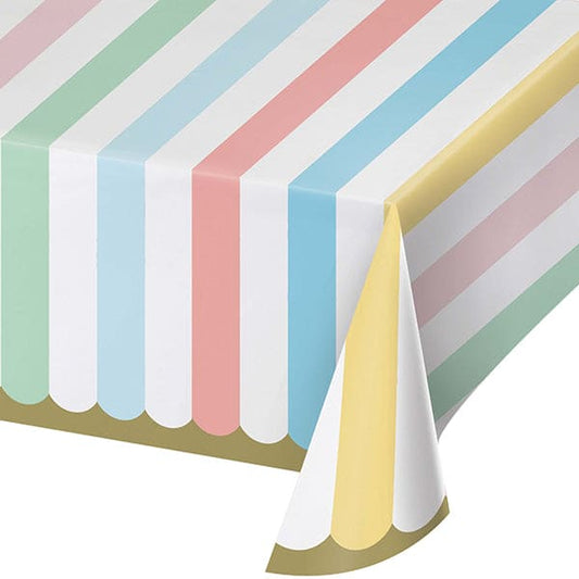 Pastel Celebrations 54in x 102in Paper Table Cover