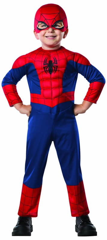 Deluxe Muscle Chest Spider-Man Toddler Costume