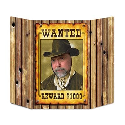 Wanted Western Photo Prop