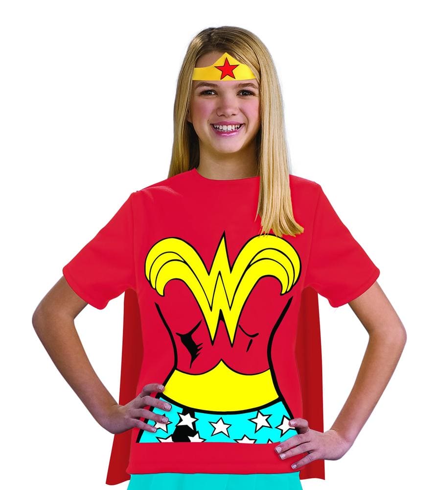 Wonder Woman T-Shirt Kids Costume