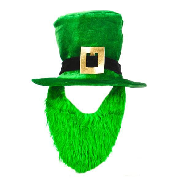 St. Patrick's Day Top Hat And Beard