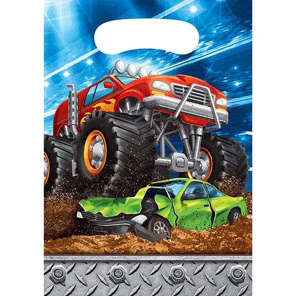 Monster Truck Rally Treat Bags