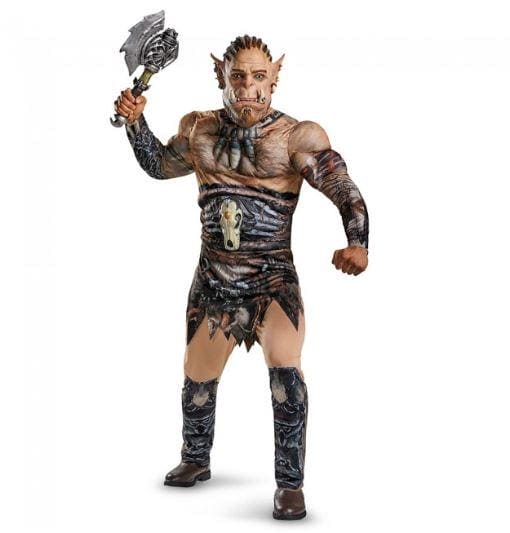 Adult Warcraft Dorotan Son of Garad Deluxe Muscle Torso Men's Costume
