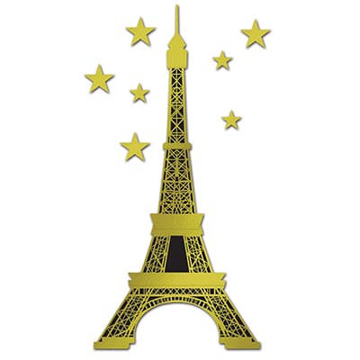 Jointed Foil Eiffel Tower