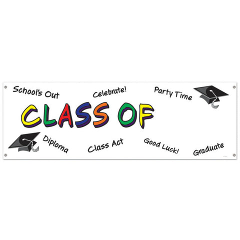 Class Of Year Sign Banner