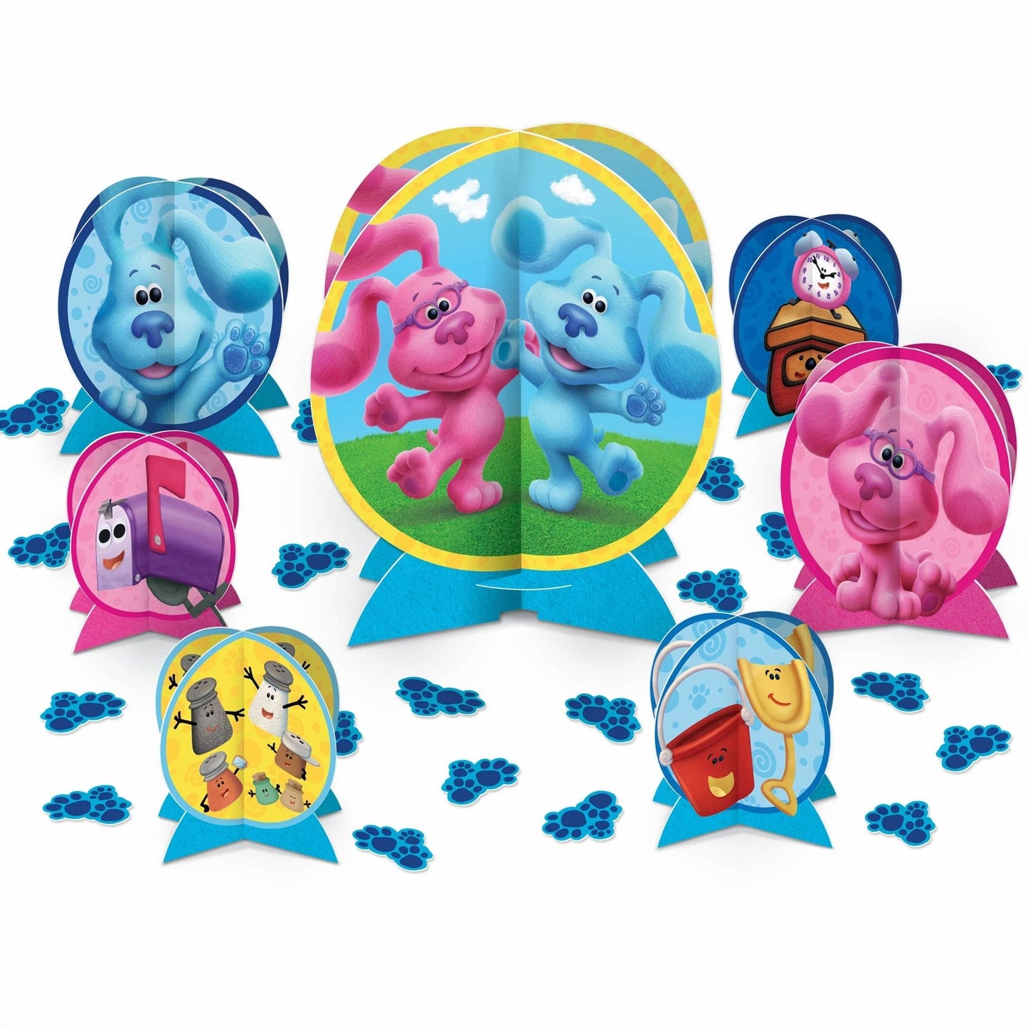 Nickelodeon Blues Clues Table Centerpiece Decorating Kit 7 piece