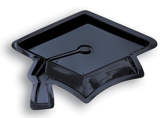 Mortarboard Plastic 11in Serving Tray