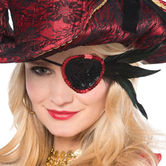 Sequin Pirate Eye Patch