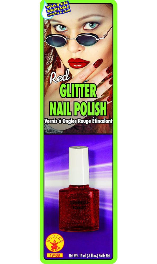 Red Glitter Nail Polish