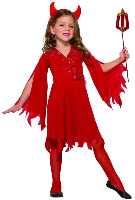 Delightful Devil Girl Child Costume