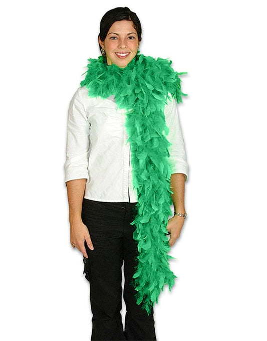 Green Feather Boa