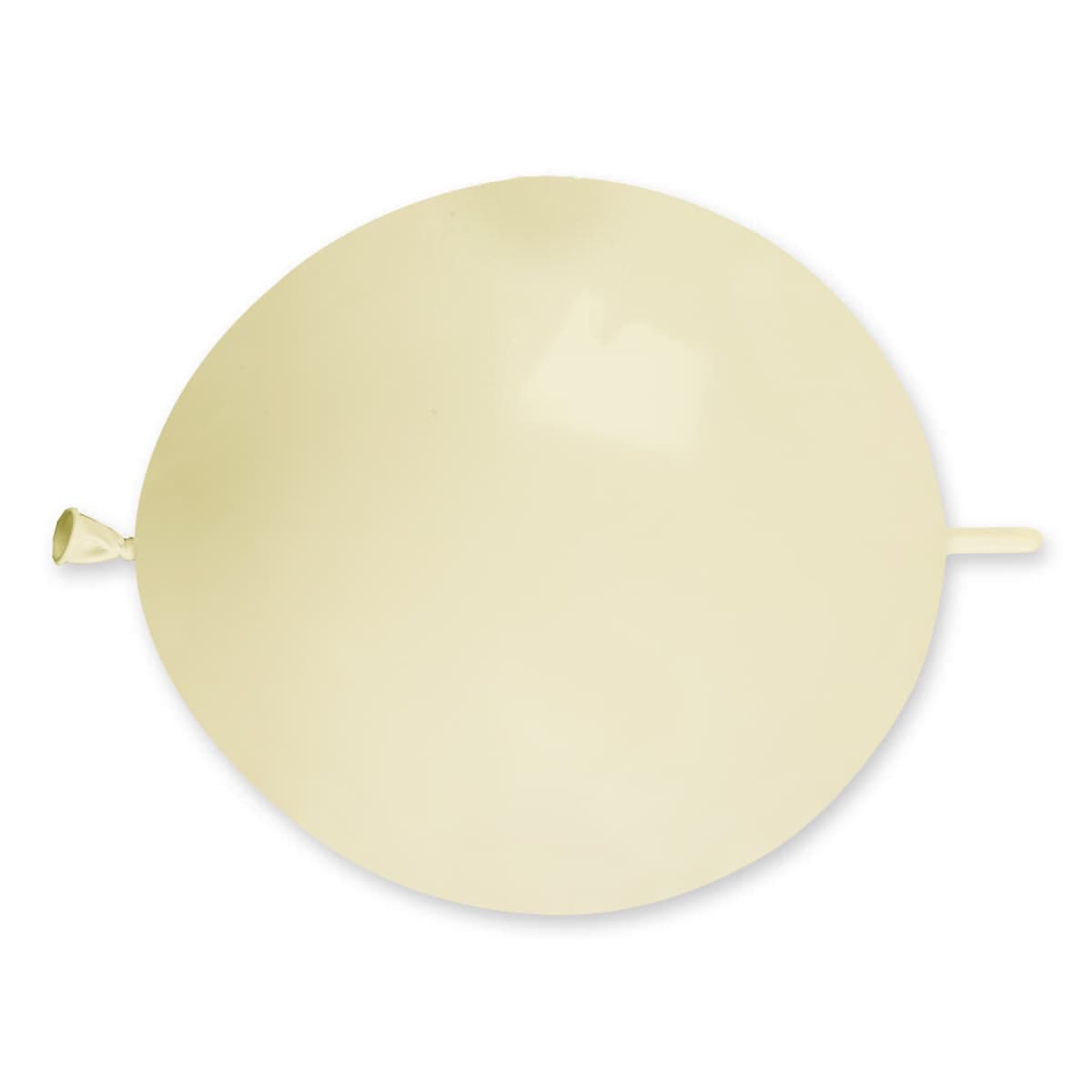 13" Latex Linking Balloon Ivory 50 ct