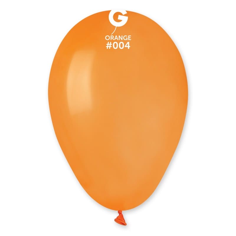 13" Latex Linking Balloon Orange