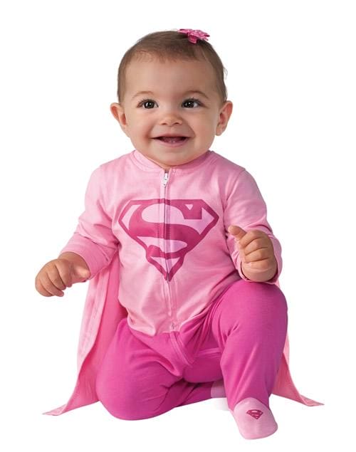 Supergirl  Infant Jumper and Cape Costume