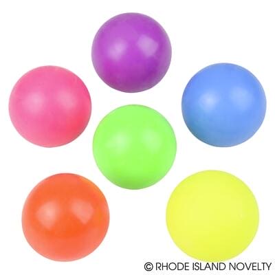 1.6" Sticky Squish Colorful Neon Orbs