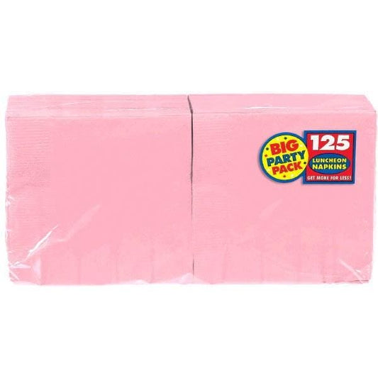 New Pink Big Party Pack Beverage Napkin