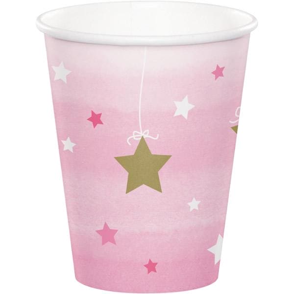 One Little Star Girl Paper Cups 9oz