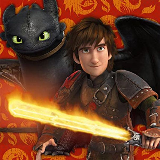 How to Train Your Dragon 2 Luncheon Napkins 16ct (Online only)