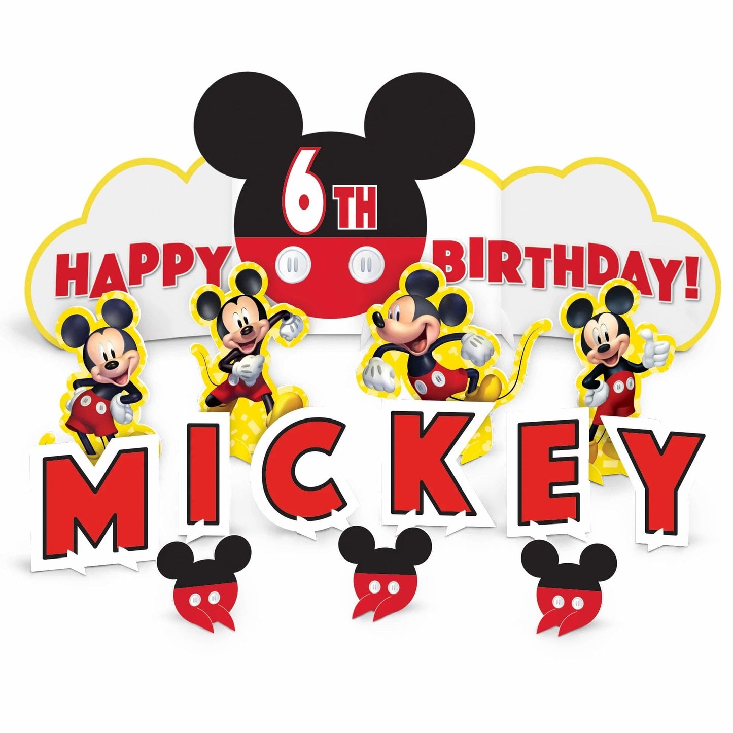 Mickey Mouse Forever Table Decorating Kit 42ct.