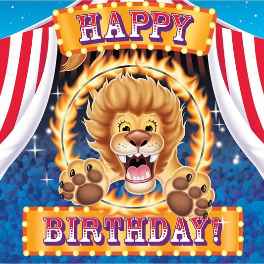 Big Top Birthday Lunch Napkins 16ct (Online only)