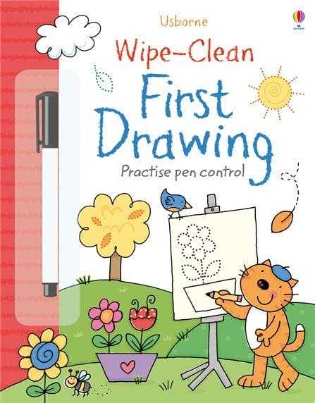 Wipe-Clean First Drawing Book