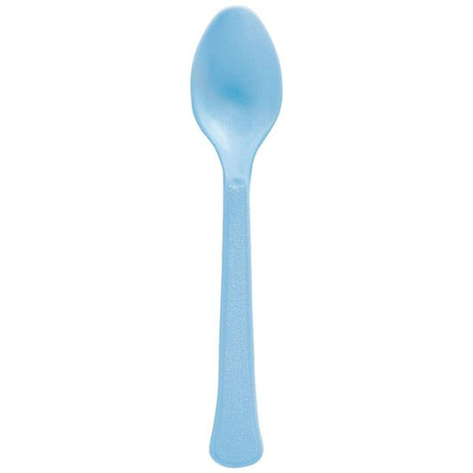 Boxed Heavy Weight Spoons - Pastel Blue
