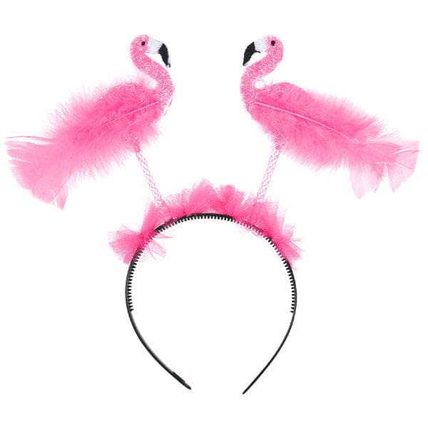 Flamingo Glitter Head Bopper
