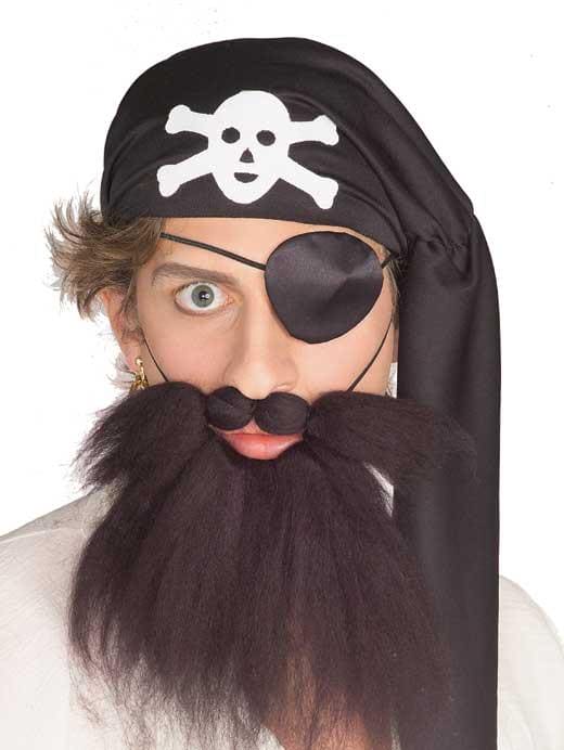 Pirate Beard and Moustache Set