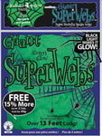 Spider Web Green 60 grams with 4 Spiders