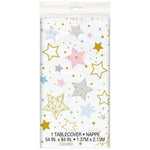 Twinkle Little Star 54 x 84in Plastic Table Cover