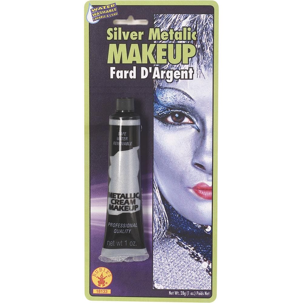 Silver Metallic Cream Makeup
