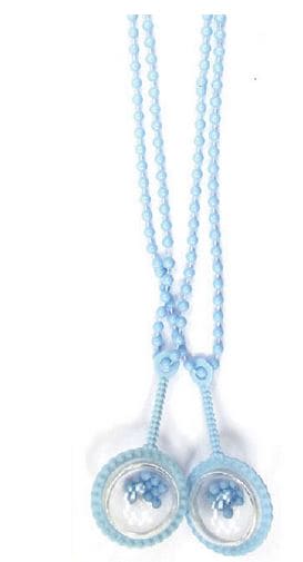 Blue Baby Necklaces with Rattle 2ct