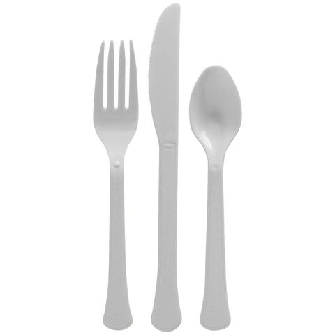 Heavy Weight Cutlery Asst., Mid Ct. - Silver