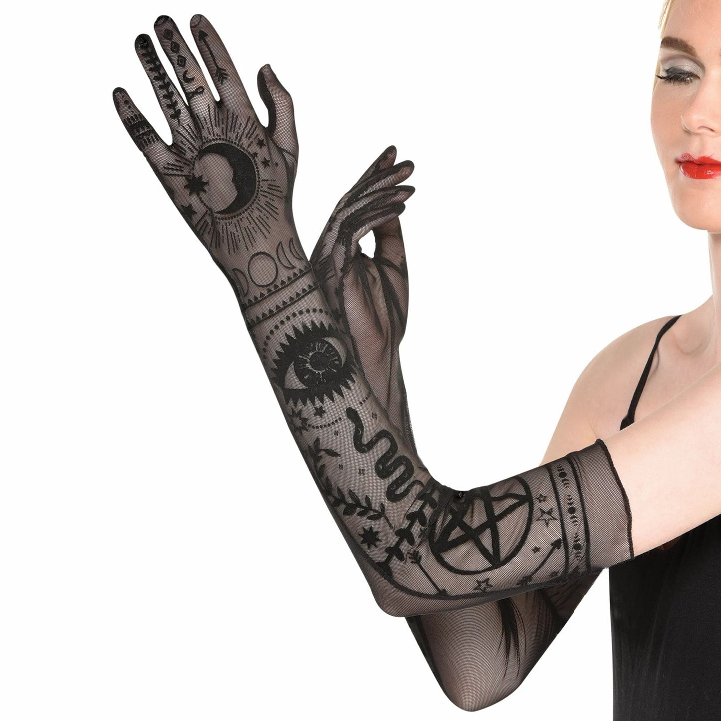 Lunar Witch Long Sheer Gloves