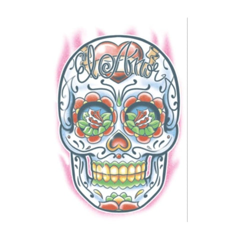 Day of the Dead Tattoo El Amor