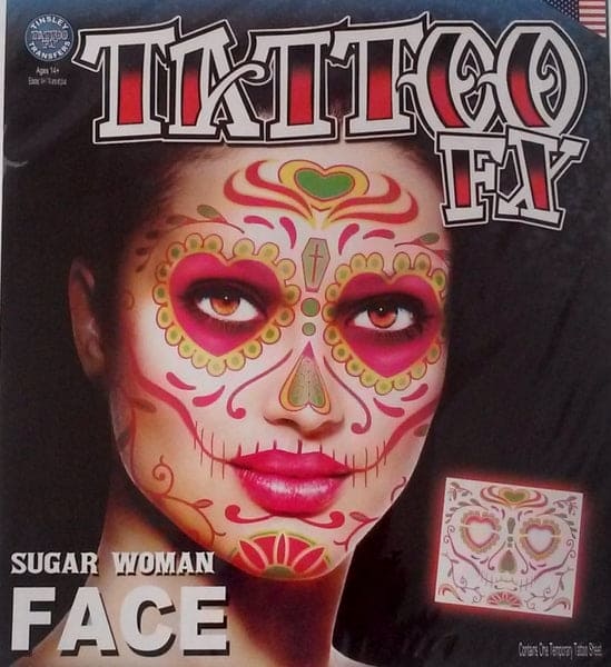 Face Tattoo Kit Sugar Woman