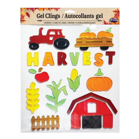 Harvest Window Gel Cling