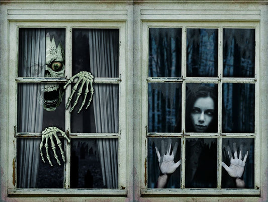 Spooky Window 47in Decoration