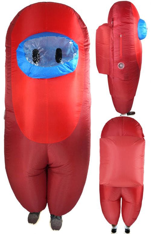 SUS Crew (Among Us) Inflatable Red Child Costume