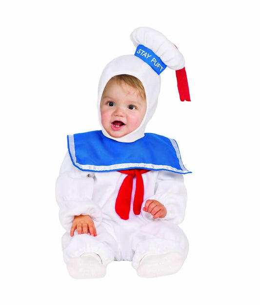 EZ-On Stay Puft Marshmallow Toddler Romper Costume