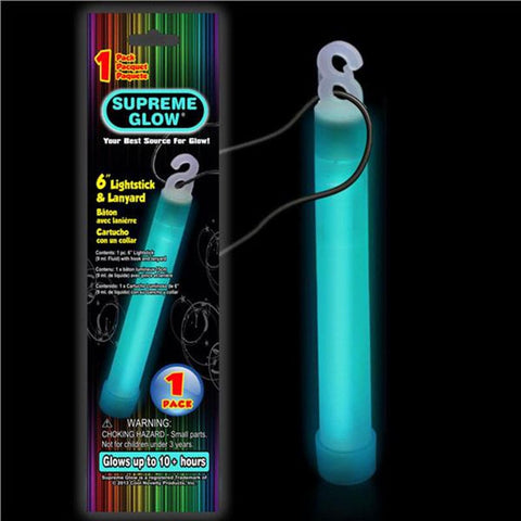 Aqua Glow Stick 6in