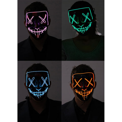 Neon Light Mask