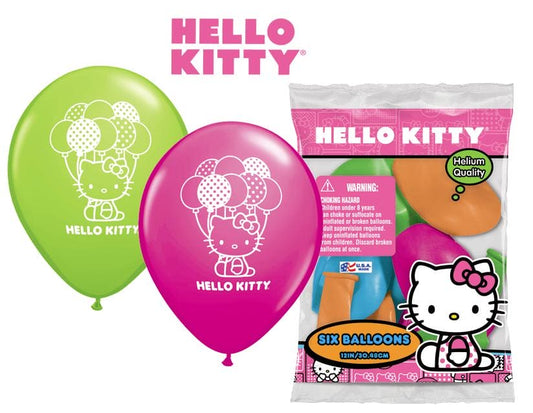 Hello Kitty 12in Latex Balloons