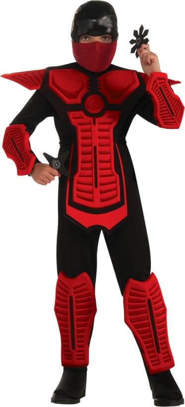 Red Ninja Boy's Costume