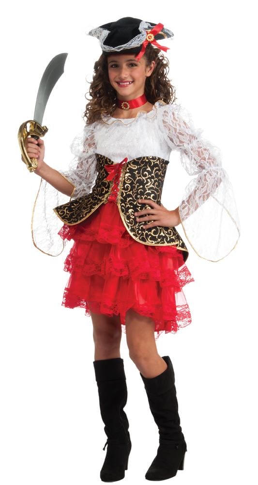 Seven Seas Pirate Girl Deluxe Costume