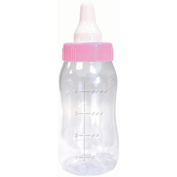 Jumbo Pink Baby Bottle Bank