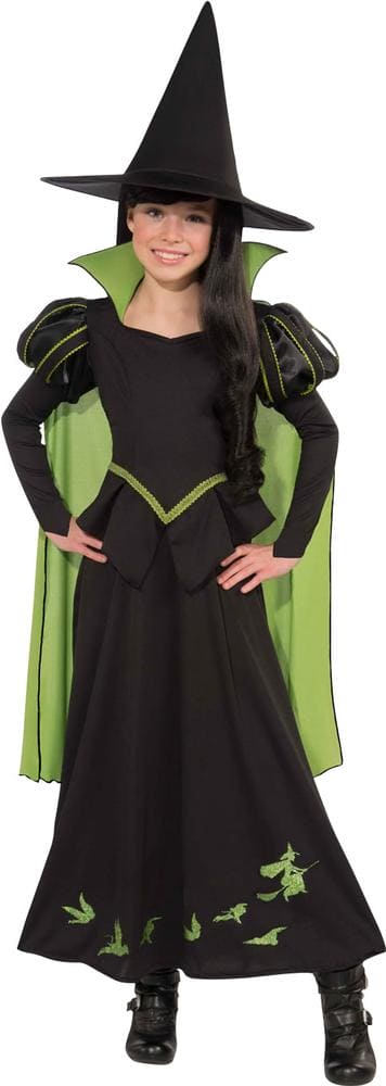 Wicked Witch of The West "Wizard of Oz" Girls Costume